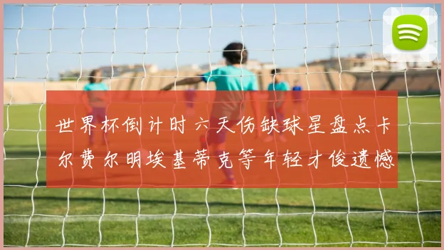 世界杯倒计时六天伤缺球星盘点卡尔费尔明埃基蒂克等年轻才俊遗憾缺席